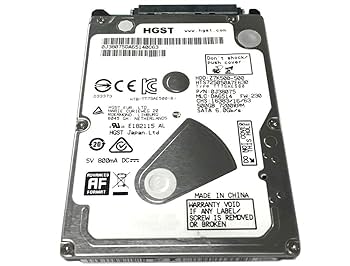 Amazon | HGST 500GB 7200RPM 32MBキャッシュ SATA 6.0Gb/s 2.5